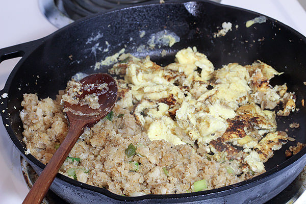 Low Carb Cauliflower Fried Rice