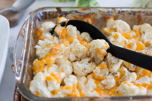 Cheesy Cauliflower Casserole