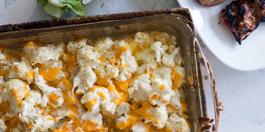 Cheesy Cauliflower Casserole