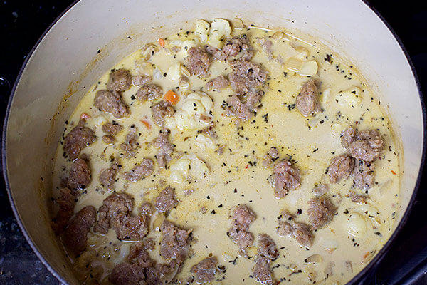 Sausage and Kale Soup