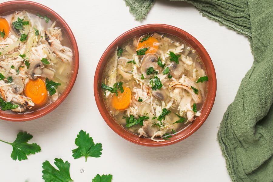 Easy Keto Chicken Soup