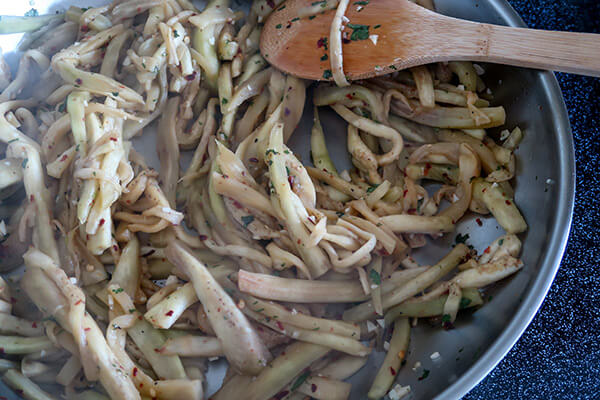 Vegan Sesame Tofu and Eggplant