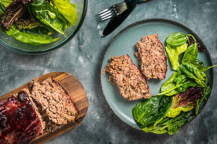 Keto BBQ Cheeseburger Meatloaf