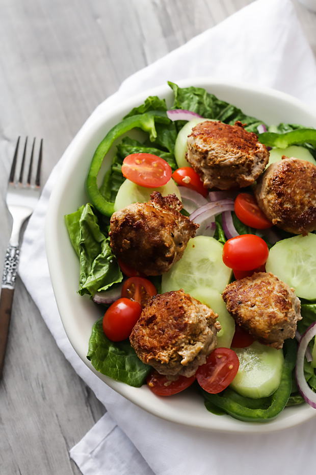 Keto Meaty Mediterranean Lunch Bowls