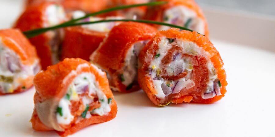 Keto Salmon Rollups Second