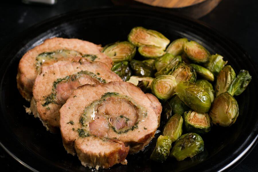 Keto Stuffed Pork Loin