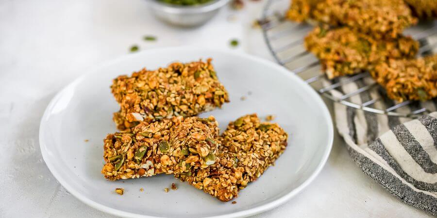 Keto Vegan Granola Bars Second