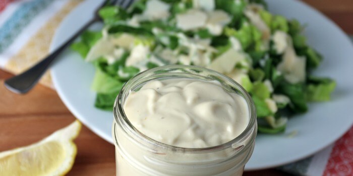 Keto 5 Minute Caesar Dressing