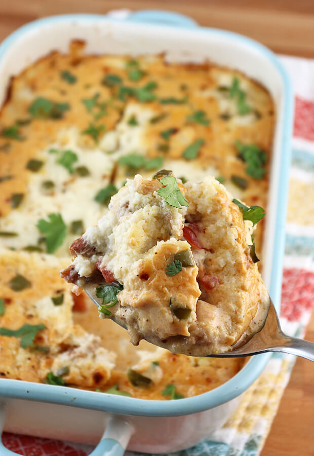 Nacho Chicken Casserole. A delicious, cheesy cauliflower and chicken casserole that's ready in just over 30 minutes. Dinner has never been so easy and tasty! Shared via //www.ruled.me/