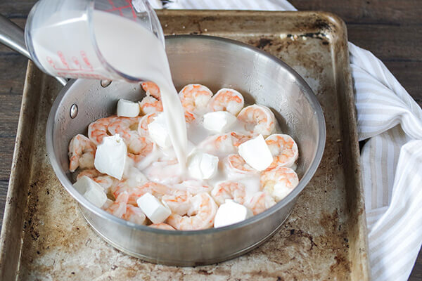 One Pot Shrimp Alfredo