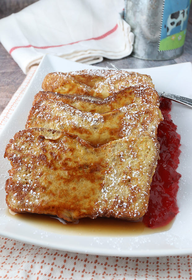 Keto Pumpkin Spiced French Toast | Shared via www.ruled.me