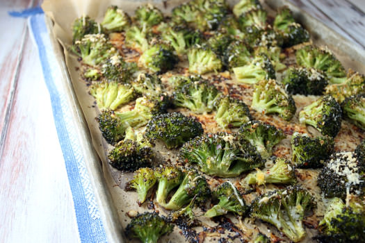 Lemon Roasted Spicy Broccoli