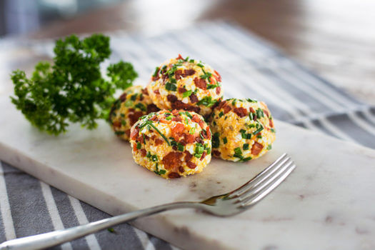 Salmon Benny Breakfast Bombs