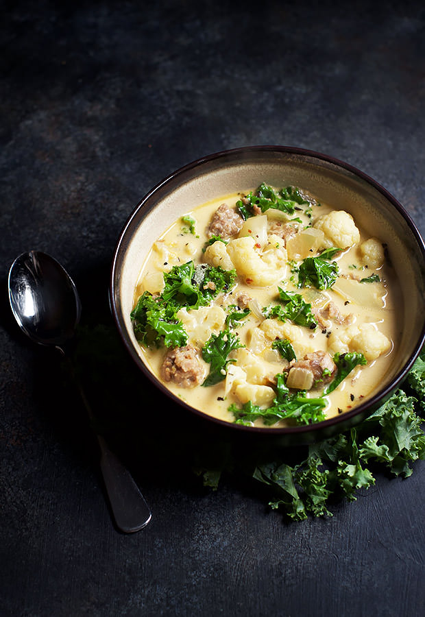 Sausage and Kale Soup