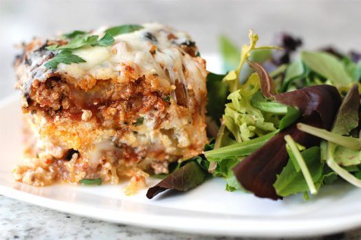 Spaghetti Squash Lasagna Casserole