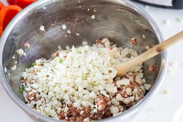 Slow-Cooker Stuffed Taco Peppers