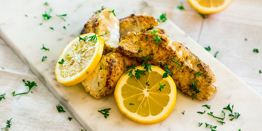 Zingy Lemon Fish