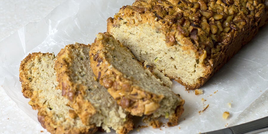 Keto Zucchini Bread with Walnuts